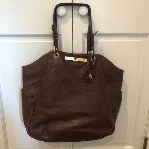 Tory Burch brown leather purse